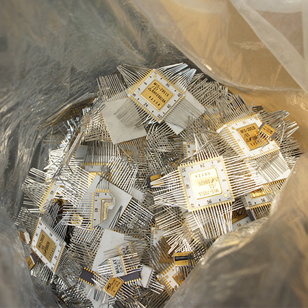 多摩川金属株式会社 基盤部品屑CPU