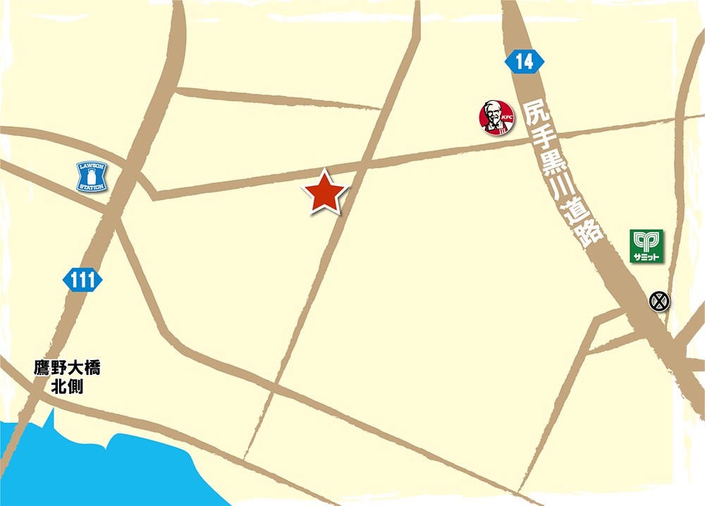 多摩川金属株式会社 MAP